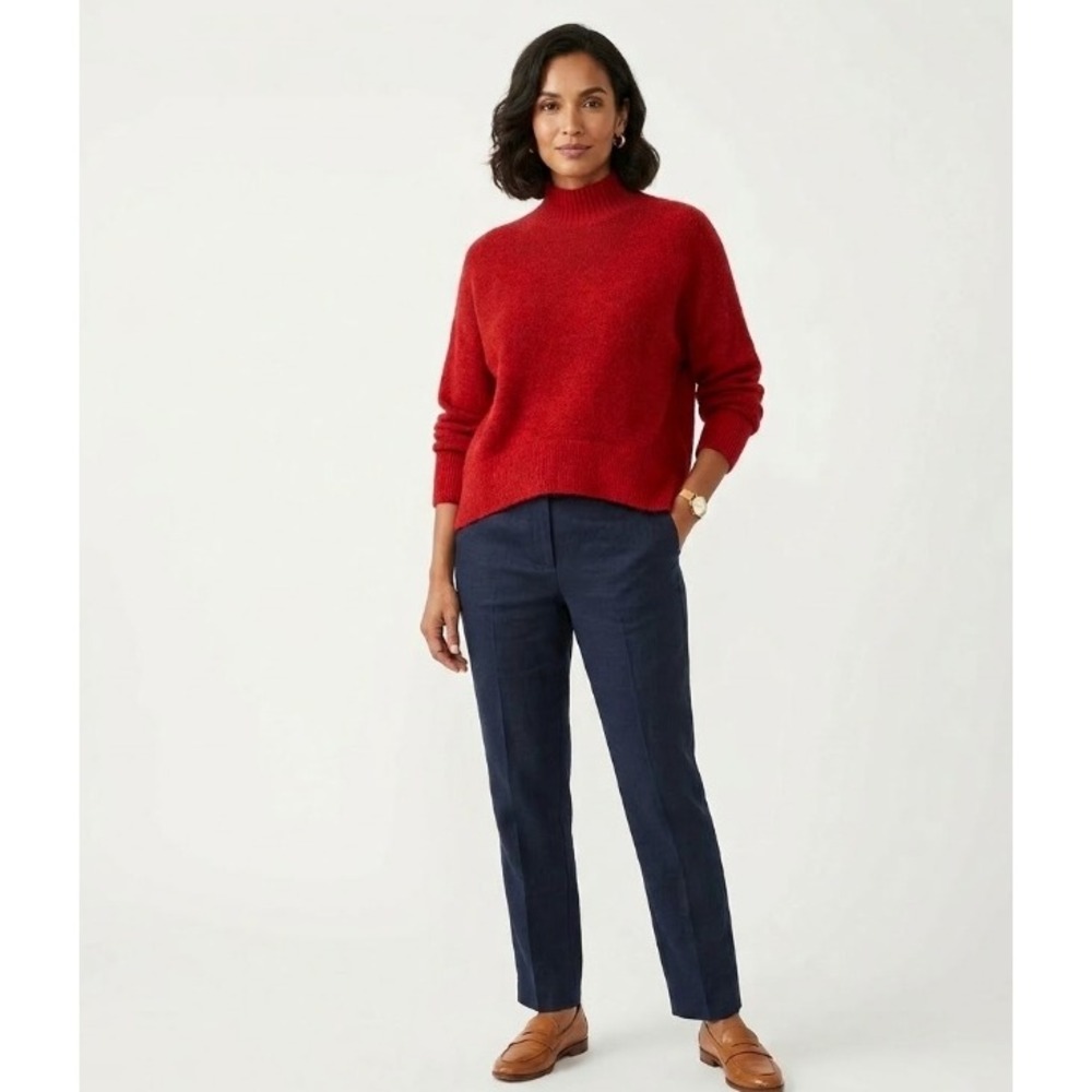 New Express Red Cowl Neck Soft Cozy Sweater size Large‎